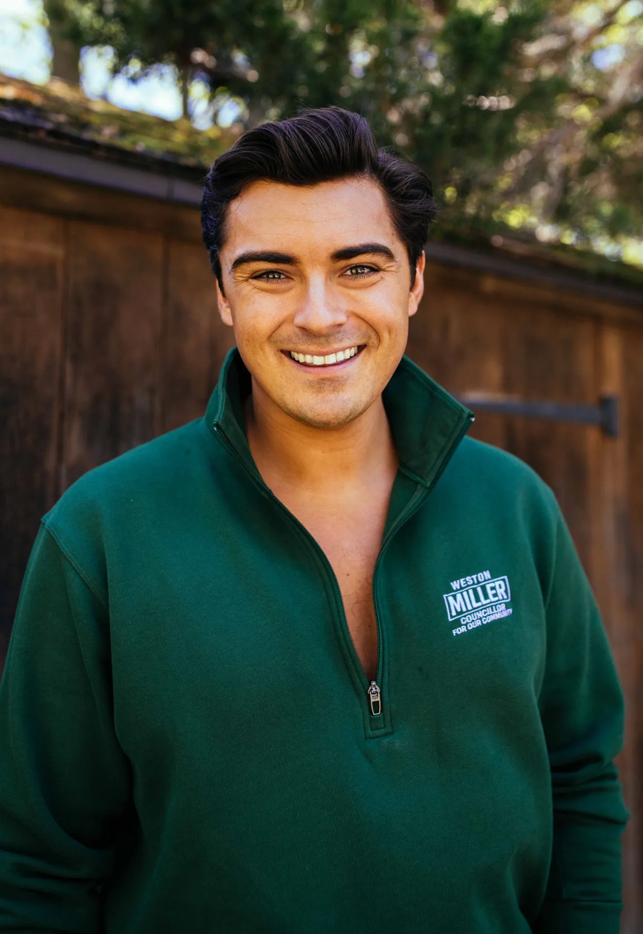 Portrait of Weston Miller